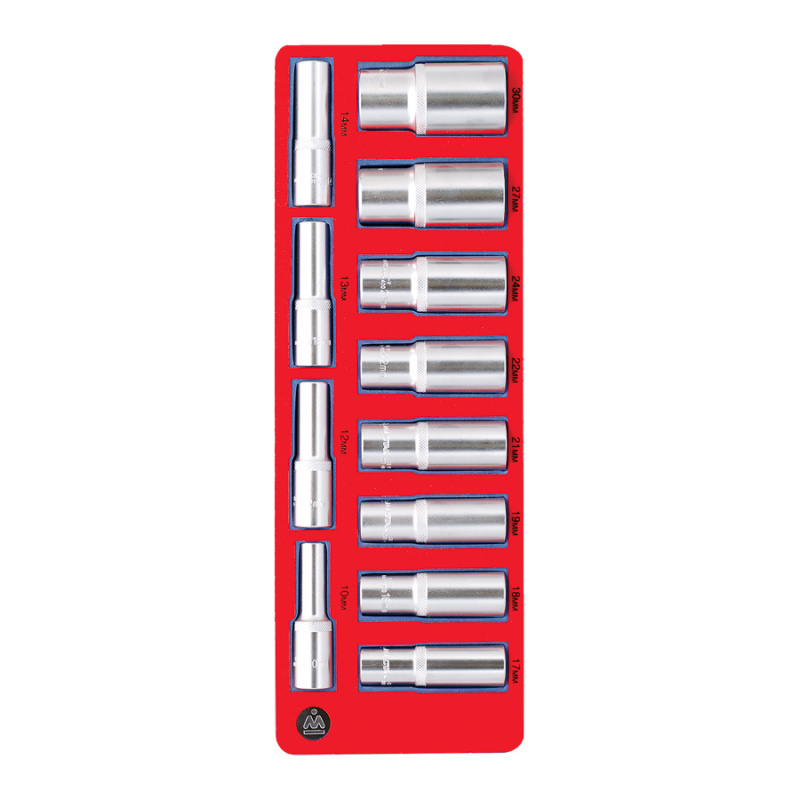 MACTAK Набор глубоких головок 1/2”, 6 гр., 12 пр. 5-014012