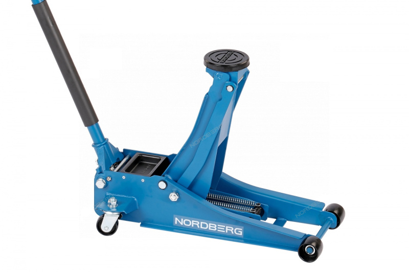Домкрат супернизкий подкатной 3 тонн, H=75-505 мм NORDBERG N32038