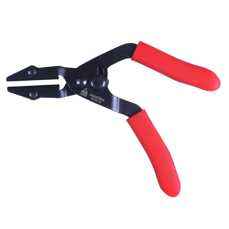 МАСТАК Зажим с фиксатором для шлангов 125 мм, изогнутые 036-02125