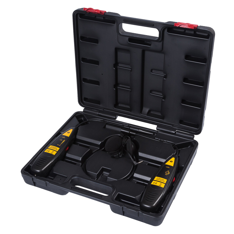 МАСТАК Детектор утечек, ультразвуковой, кейс, 3 предмета  105-90003C