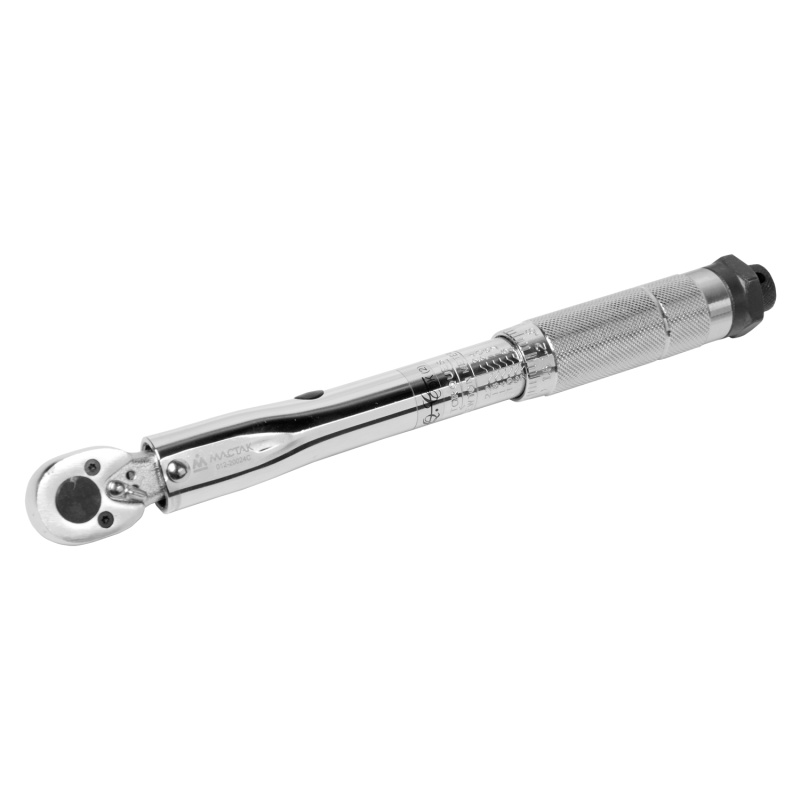 МАСТАК Ключ динамометрический 1/4", 2-24 Нм, в пластиковом кейсе  012-20024C