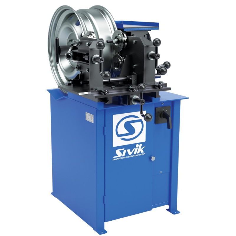 Стенд для прокатки штампованных дисков Сивик 380 В TITAN ST17 