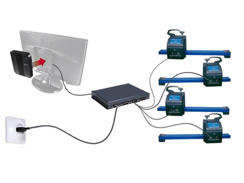Стенд развал-схождения Техно Вектор 4 4216