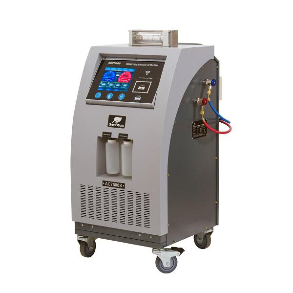 Установка для заправки автокондиционеров GrunBaum AC7500S SMART FLUSHING, автоматическая, R134 GB51008