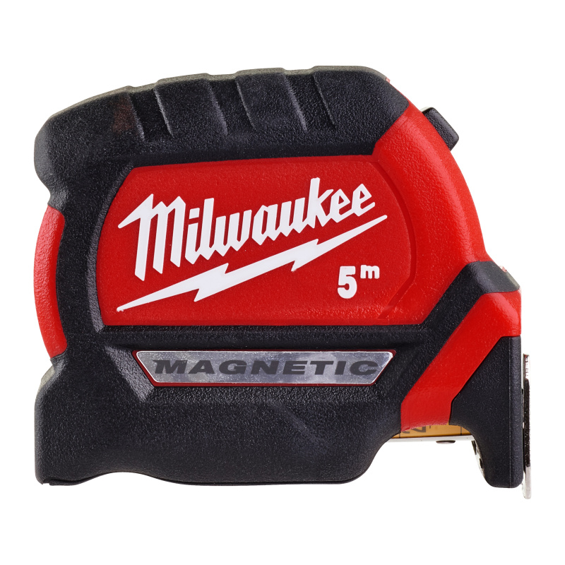 Рулетка PREMIUM магнитная MAGNETIC GEN III 5м (ширина полотна 27мм) Mag Tape 5/27 - 1pc MILWAUKEE 49
