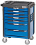 Тележка инструментальная профессиональная (синяя) T7N(B) NORDBERG